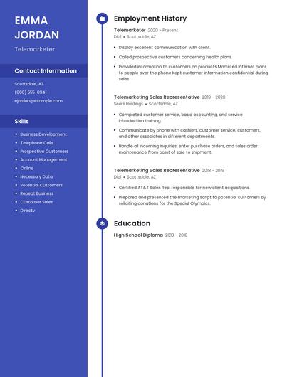 Resume example 5