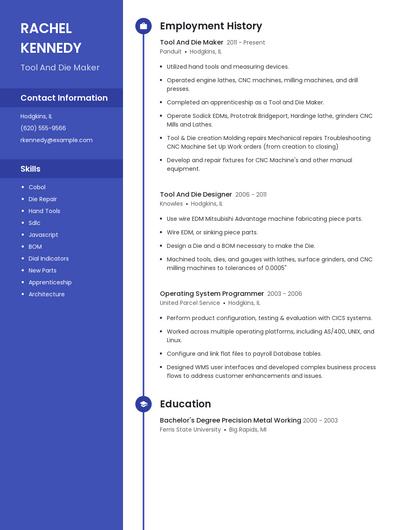 Resume example 4