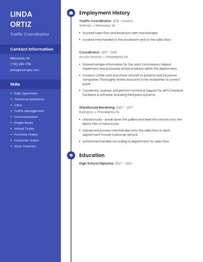 Resume example 4