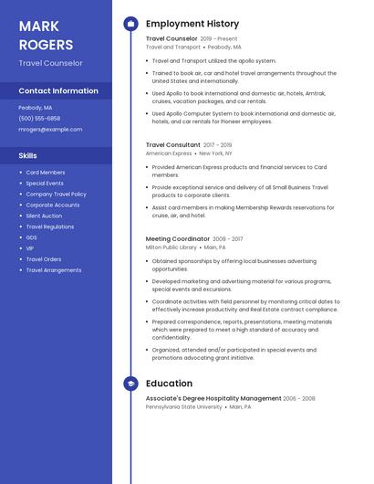 Resume example 4