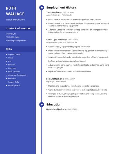 Resume example 4