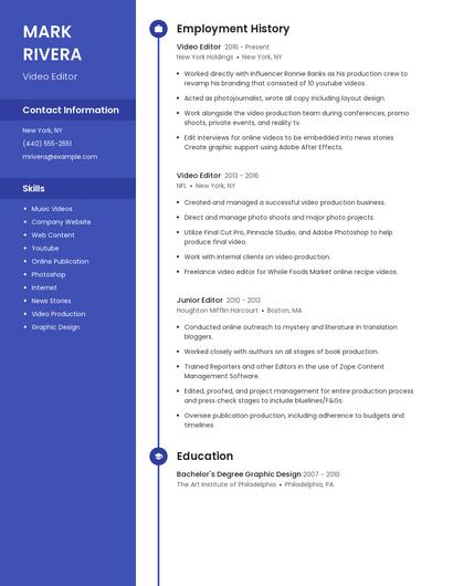 Resume example 4