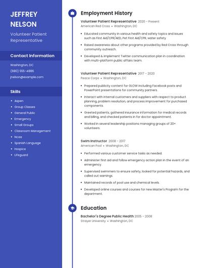 Resume example 4