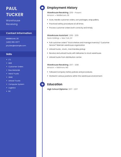 Resume example 4