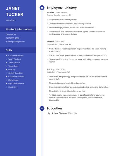 Resume example 4