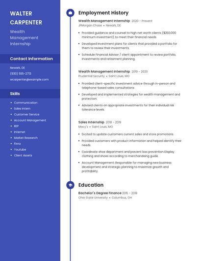 Resume example 4