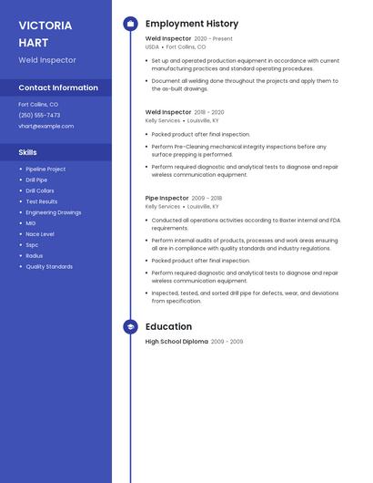 Resume example 5