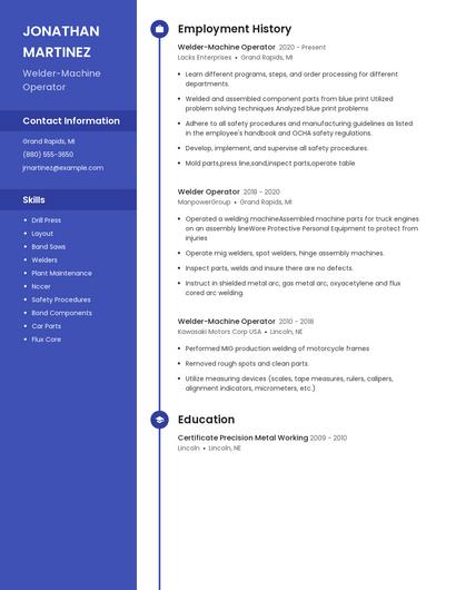 Resume example 4
