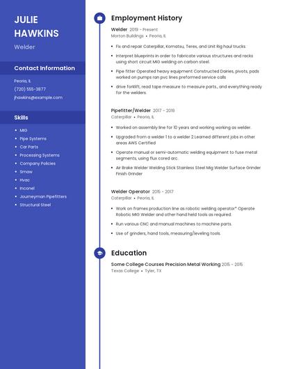 Resume example 4