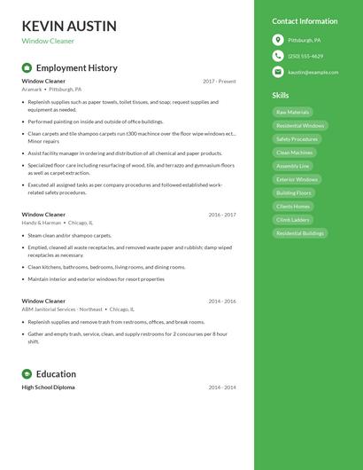 Resume example 4