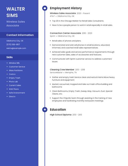 Resume example 4
