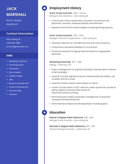 Resume example 4