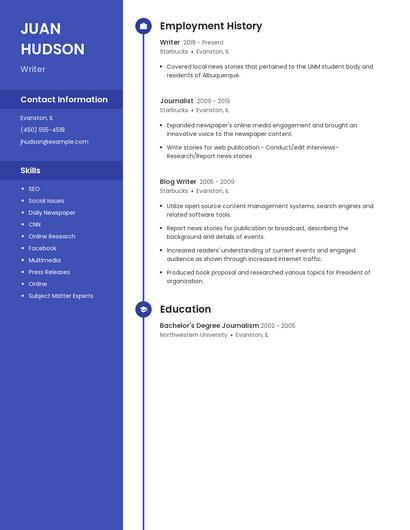 Writer Resume