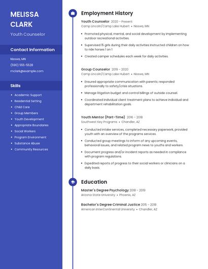 Resume example 5