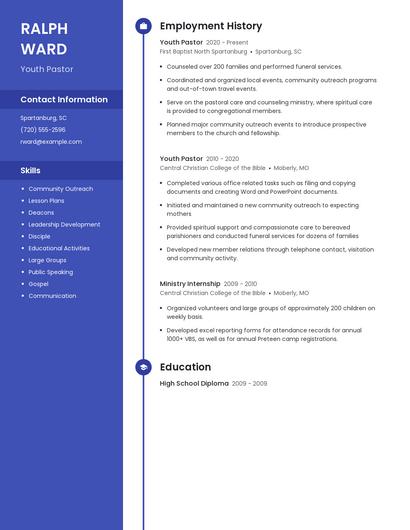 Resume example 5