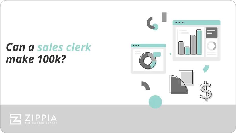 Can a sales clerk make 100k?
