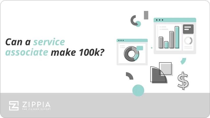 Can a service associate make 100k?