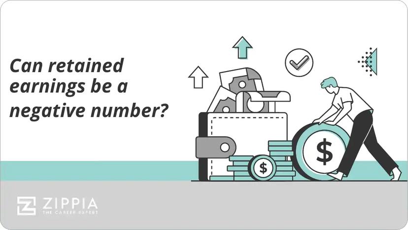 Can retained earnings be a negative number?