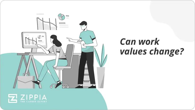 Can work values change?