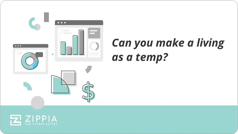 Can you make a living as a temp?