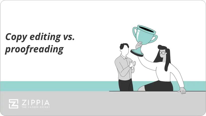 Copy editing vs. proofreading