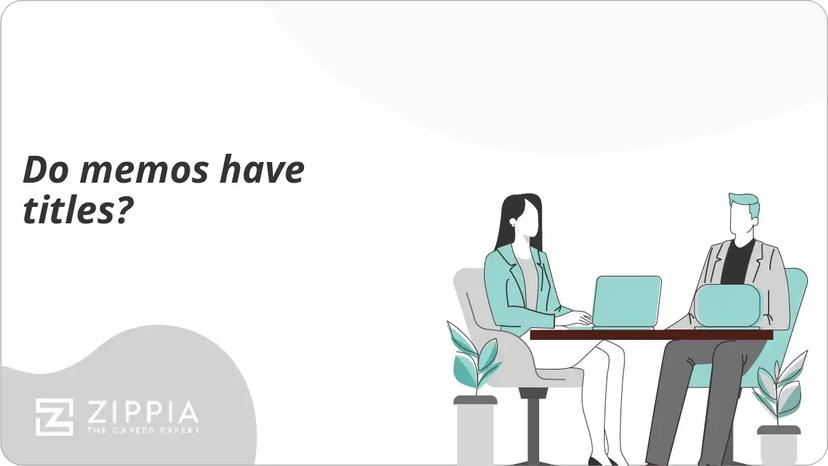 Do memos have titles?
