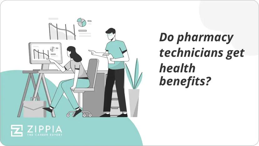 Do pharmacy technicians get health benefits?