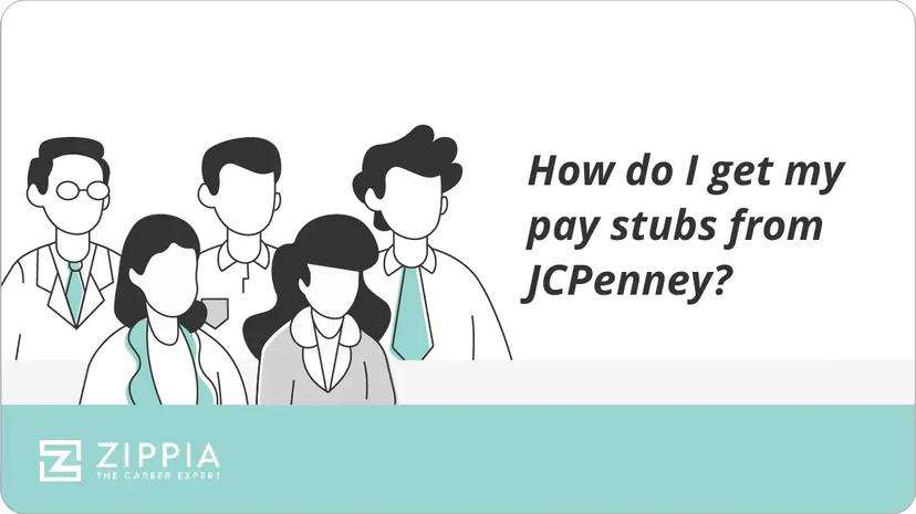 How do I get my pay stubs from JCPenney?