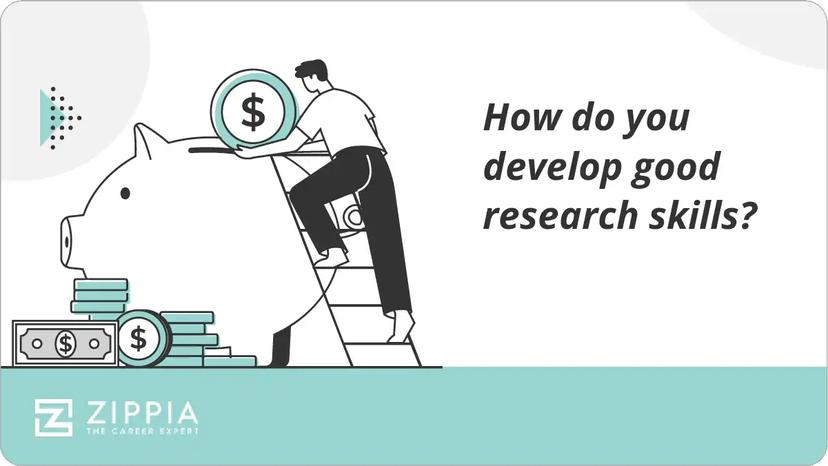 How do you develop good research skills?