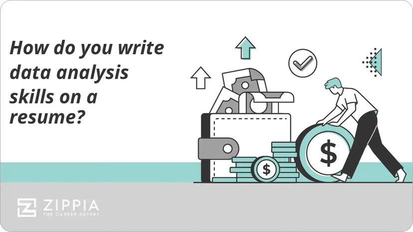 How do you write data analysis skills on a resume?
