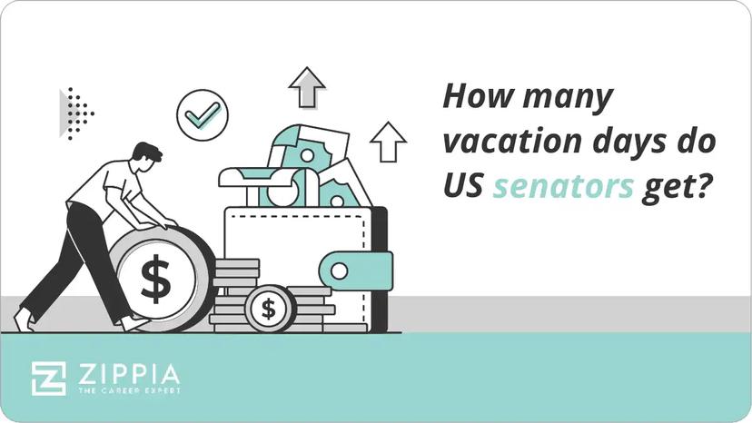 How many vacation days do US senators get?