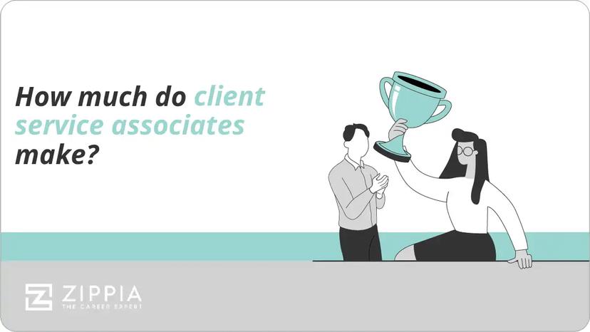 How much do client service associates make?