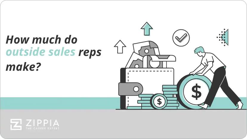 How much do outside sales reps make?