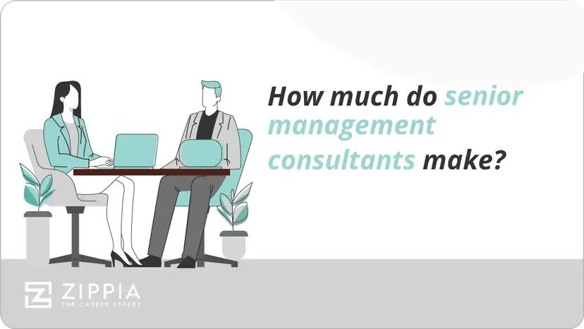 How much do senior management consultants make?