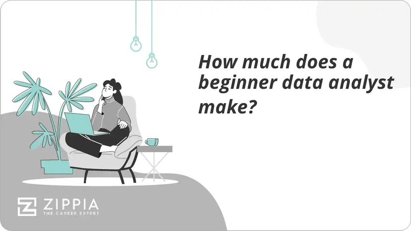How much does a beginner data analyst make?