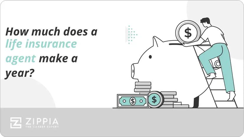 How much does a life insurance agent make a year?