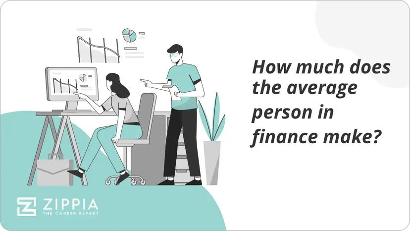 How much does the average person in finance make?
