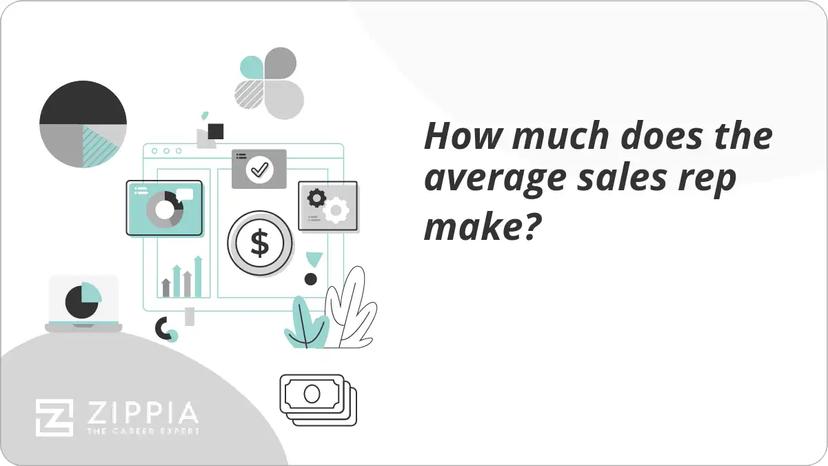 How much does the average sales rep make?