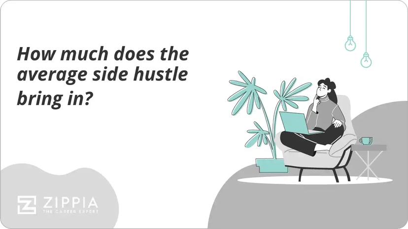 How much does the average side hustle bring in?