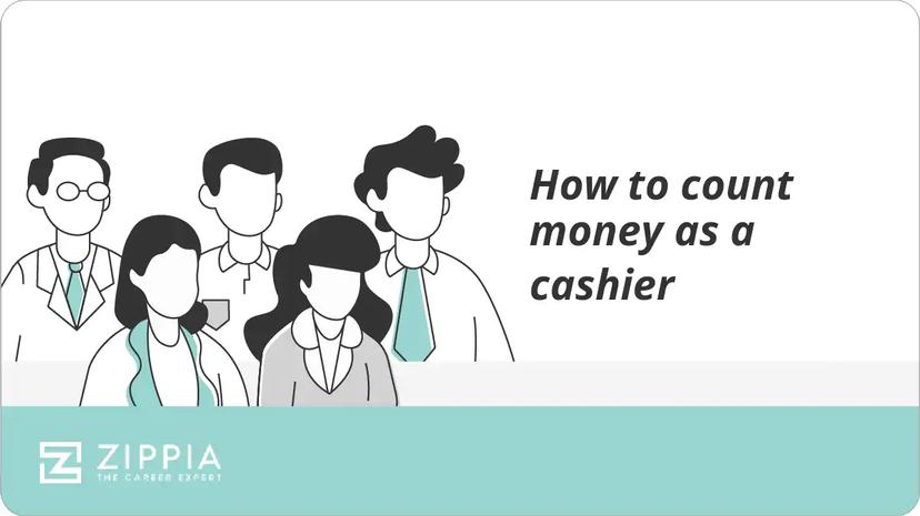 How to count money as a cashier