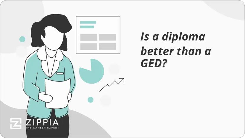 Is a diploma better than a GED?