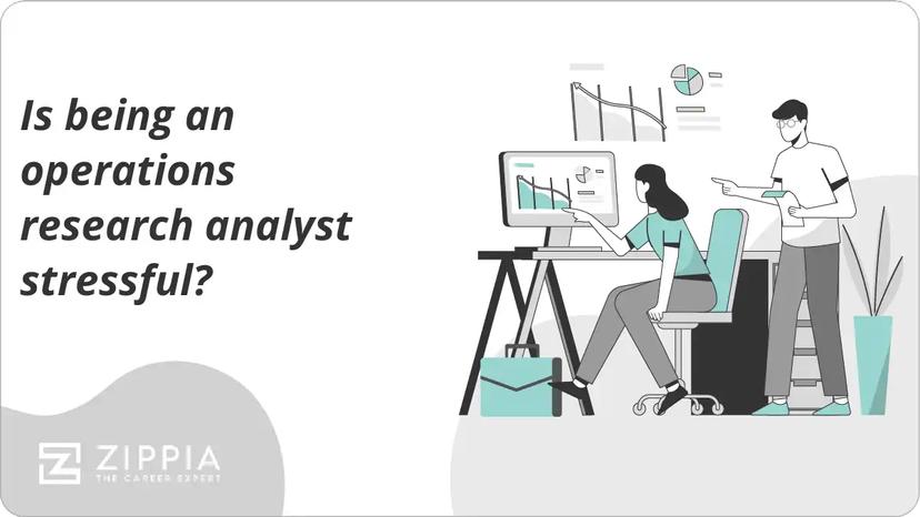 Is being an operations research analyst stressful?