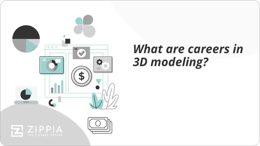 What are careers in 3D modeling?