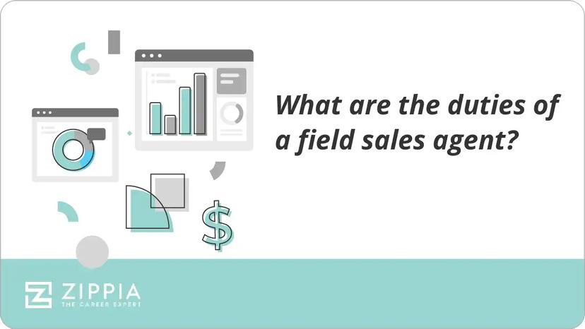 What are the duties of a field sales agent?