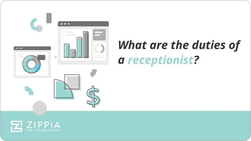 What are the duties of a receptionist?