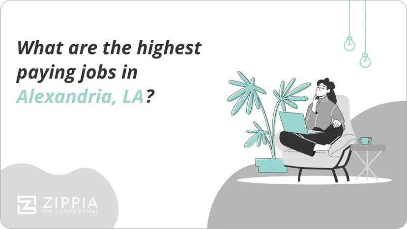 What are the highest paying jobs in Alexandria, LA?