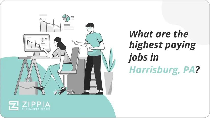 What are the highest paying jobs in Harrisburg, PA?
