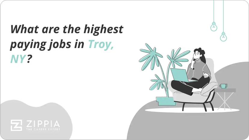 What are the highest paying jobs in Troy, NY?
