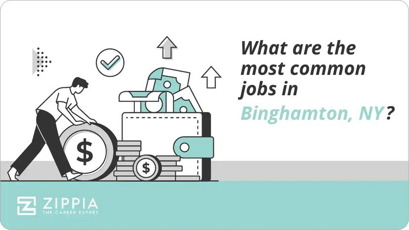 What are the most common jobs in Binghamton, NY?