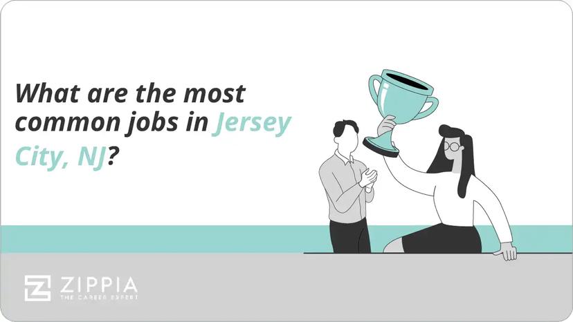 What are the most common jobs in Jersey City, NJ?